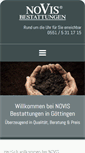 Mobile Screenshot of novis-goettingen.de